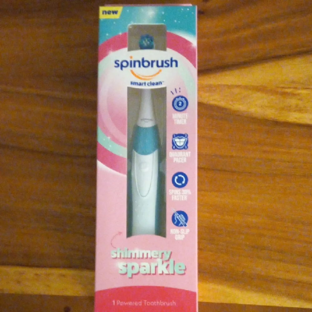 Spinbrush Shimmery Sparkle Electric Toothbrush